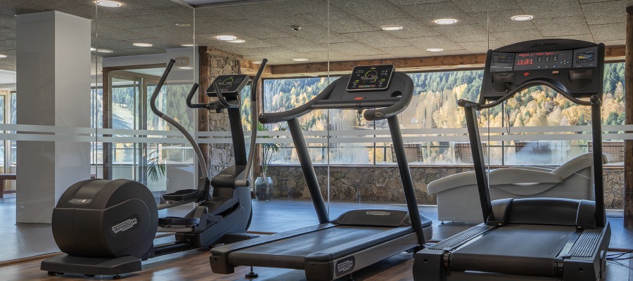 Gym Llacs Mountain Apartments